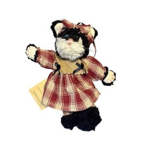NWT New Vintage 1990 Boyds Bears Espresso Frisky Cat Kitty